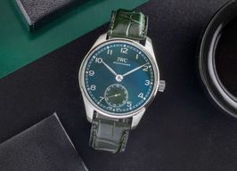 IWC Portuguese Automatic IW358310 (Unknown (random serial)) - Green dial 40 mm Steel case