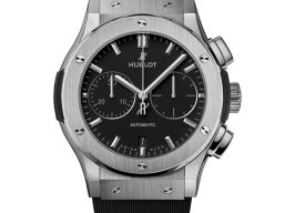 Hublot Classic Fusion Chronograph 521.NX.1171.RX (2025) - Black dial 45 mm Titanium case