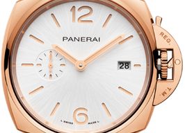 Panerai Luminor Due PAM01336 (2026) - Wit wijzerplaat 42mm Roodgoud