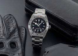 Tudor Black Bay Steel 79730 (Onbekend (willekeurig serienummer)) - Zwart wijzerplaat 41mm Staal
