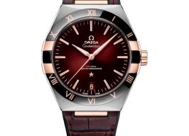 Omega Constellation 131.23.41.21.11.001 (2025) - Red dial 41 mm Steel case