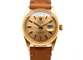Rolex Day-Date 1803 (1970) - Champagne wijzerplaat 36mm Roségoud