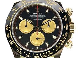 Rolex Daytona 116518LN (2023) - Black dial 40 mm Yellow Gold case