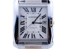 Cartier Tank Anglaise W5310006 (2018) - Silver dial 47 mm Steel case