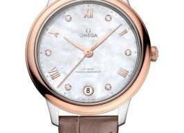 Omega De Ville 434.23.34.20.55.001 (2026) - Wit wijzerplaat 34mm Goud/Staal