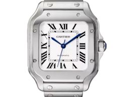 Cartier Santos WSSA0029 (2025) - Silver dial 35 mm Steel case