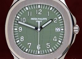 Patek Philippe Aquanaut 5168G-010 (2026) - Groen wijzerplaat 42mm Witgoud