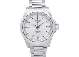 Longines Conquest L3.430.4.72.6 (2026) - Zilver wijzerplaat 34mm Staal