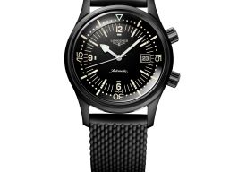 Longines Legend Diver L3.774.2.50.9 (2025) - Black dial 42 mm Steel case