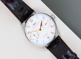 IWC Portuguese Automatic IW500114 (2015) - Silver dial 42 mm Steel case