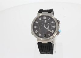 Breguet Marine 5547TI/G2/5ZU (2025) - Grey dial 41 mm Titanium case