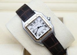 Cartier Panthère 1100 (1995) - Wit wijzerplaat 27mm Goud/Staal
