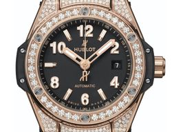 Hublot Big Bang 485.OX.1180.RX.1604 (2023) - Zwart wijzerplaat 33mm Roségoud