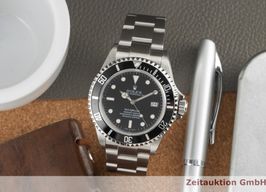 Rolex Sea-Dweller 4000 16600 (2008) - Zwart wijzerplaat 40mm Staal