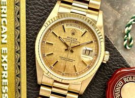 Rolex Day-Date 36 18238 (1990) - Goud wijzerplaat 36mm Geelgoud