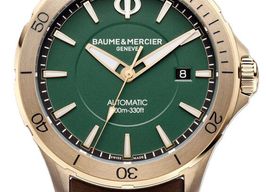 Baume & Mercier Clifton M0A10503 (2026) - Groen wijzerplaat 42mm Brons