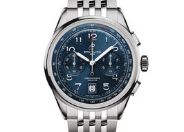 Breitling Premier AB0145171C1A1 (2024) - Blue dial 42 mm Steel case