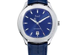 Piaget Polo S G0A43001 (2022) - Blauw wijzerplaat 42mm Staal