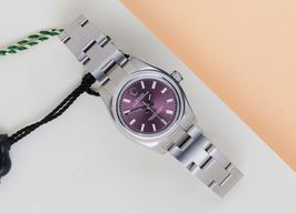 Rolex Oyster Perpetual 26 176200 (2017) - Purple dial 26 mm Steel case