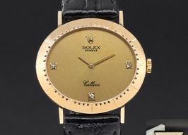 Rolex Cellini 4083 (1991) - Champagne dial 33 mm Yellow Gold case
