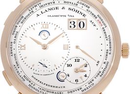 A. Lange & Söhne Lange 1 116.032 (2020) - Silver dial 42 mm Rose Gold case