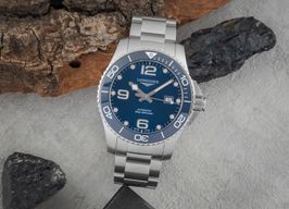 Longines HydroConquest L3.782.4.96.6 (Onbekend (willekeurig serienummer)) - Blauw wijzerplaat 43mm Staal