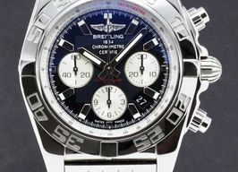 Breitling Chronomat 44 AB0110 (2015) - Black dial 44 mm Steel case