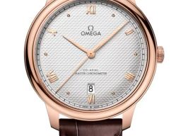 Omega De Ville 434.53.40.20.02.001 (2026) - Zilver wijzerplaat 40mm Roségoud