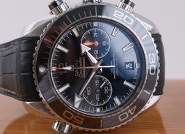 Omega Seamaster Planet Ocean Chronograph 215.33.46.51.01.001 (2020) - Zwart wijzerplaat 46mm Staal