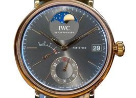 IWC Portofino Hand-Wound IW516403 (2024) - Grijs wijzerplaat 45mm Roodgoud