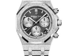 Audemars Piguet Royal Oak Chronograph 26239BC.GG.1224BC.02 (2025) - Black dial 41 mm White Gold case
