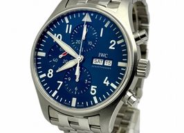 IWC Pilot Chronograph IW377717 (2020) - Blue dial 43 mm Steel case