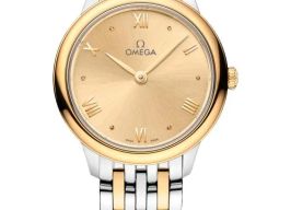 Omega De Ville 434.20.28.60.08.001 (2026) - Champagne wijzerplaat 28mm Goud/Staal