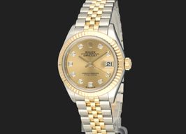 Rolex Lady-Datejust 279173 (2021) - Champagne dial 28 mm Gold/Steel case