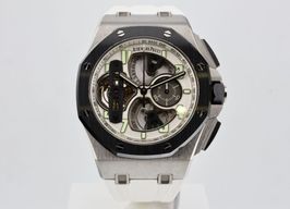 Audemars Piguet Royal Oak Offshore 26387IO.OO.D002CA.01 (2016) - Transparent dial 44 mm Titanium case