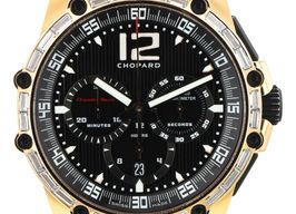 Chopard Mille Miglia 171276-5001 (Unknown (random serial)) - Black dial 47 mm Yellow Gold case