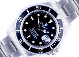 Rolex Submariner Date 16610 (1989) - Black dial 40 mm Steel case