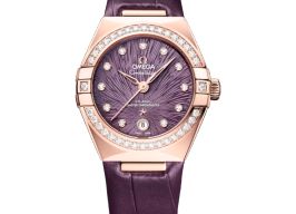 Omega Constellation 131.58.29.20.60.002 (2025) - Purple dial 29 mm Rose Gold case