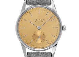 NOMOS Orion 33 359 (2025) - Gold dial 33 mm Steel case