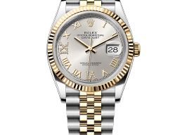 Rolex Datejust 36 126233 (2025) - Zilver wijzerplaat 36mm Staal