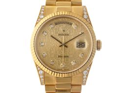 Rolex Day-Date 36 118338 (2003) - Goud wijzerplaat 36mm Geelgoud