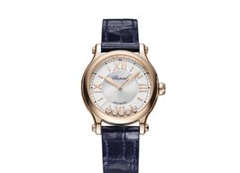 Chopard Happy Sport 275378-5001 (2024) - Silver dial 33 mm Rose Gold case