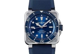 Bell & Ross BR 03 BR03A-D-BLU-ST/SRB -