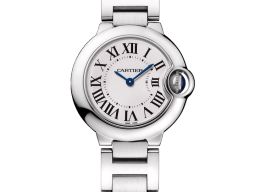 Cartier Ballon Bleu 28mm WSBB0073 (2025) - Zilver wijzerplaat 29mm Staal