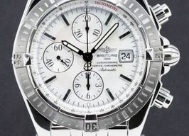 Breitling Chronomat Evolution A13356 (2008) - Wit wijzerplaat 44mm Staal