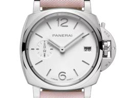 Panerai Luminor Due PAM01425 (2026) - Wit wijzerplaat 38mm Staal