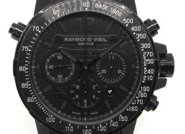 Raymond Weil Unknown 7850-BSF-05207 (Unknown (random serial)) - Black dial 46 mm Steel case