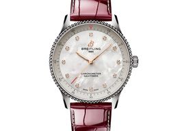 Breitling Navitimer A77320E61A2P2 (2025) - Parelmoer wijzerplaat 32mm Staal