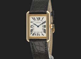 Cartier Tank Solo W5200024 (2018) - Silver dial 31 mm Rose Gold case