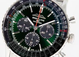 Breitling Navitimer 01 (46 MM) AB0137241L1A1 (2022) - Groen wijzerplaat 46mm Staal